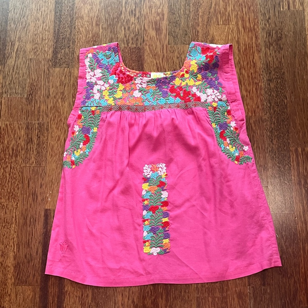 J. Marie pink top sz M EUC